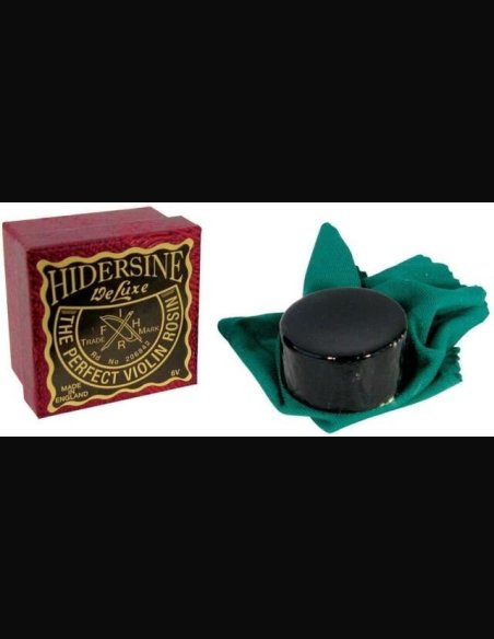 Hidersine Colofonie Violino/Viola 6V Montata Su Tela