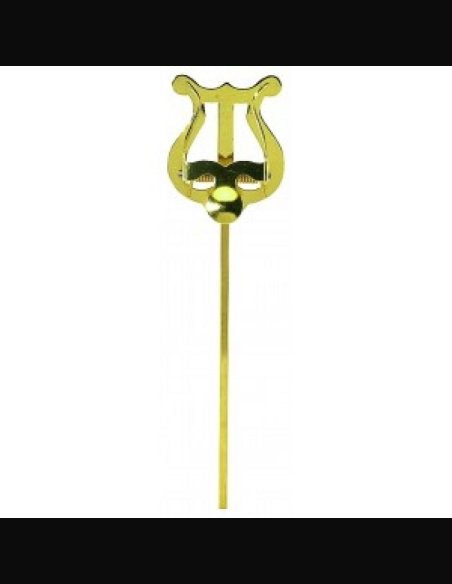 Gewa 730390 Letturino Dritto Ottone Lira Piccola