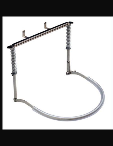 K&M 164/1 Victory Supporto Armonica Acciaio