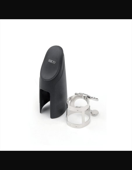 Rico RAS1N Ligature & Cap Sax Alto Nikel