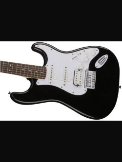 Squier Bullet Stratocaster HSS Rosewood Fingerboard Black 2