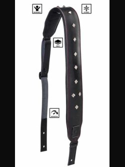 Stefy SLST505B Tracolla Cuoio Chitarra 2