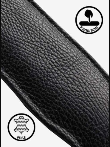 Stefy SLST505B Tracolla Cuoio Chitarra