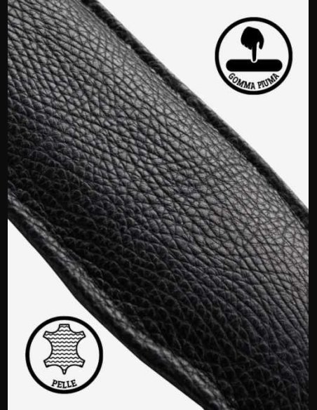 Stefy SLST505B Tracolla Cuoio Chitarra