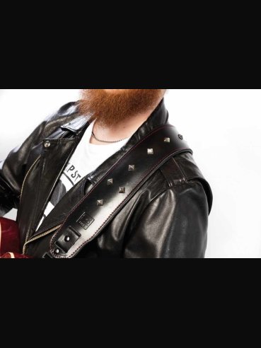 Stefy SLST505B Tracolla Cuoio Chitarra