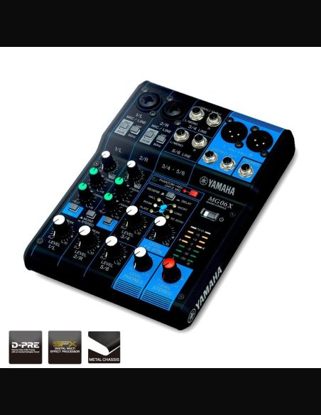 Yamaha MG 06 X Analogic Mixer