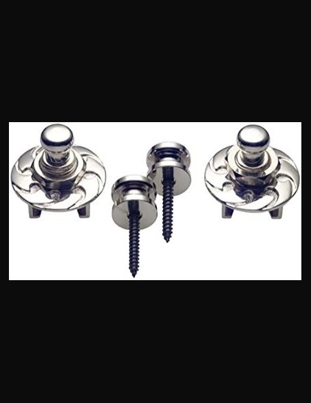 Stagg SSL1 CR Strap Button And Lock Cromato
