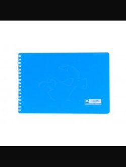 Scomegna BPCe15 Conten. Plastica Azzurro 15 Pagine