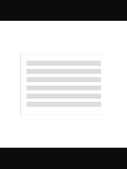 MGB3 Quaderno Pentagrammato Piccolo 2