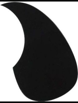 D'Andrea 376A LG Battipenna Black Adesivo Grande Folk