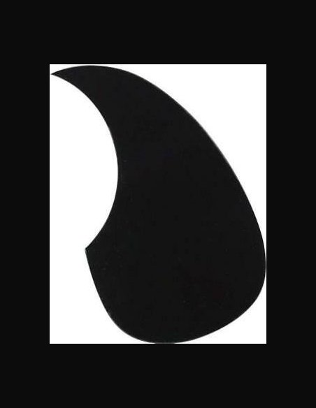 D'Andrea 376A LG Battipenna Black Adesivo Grande Folk