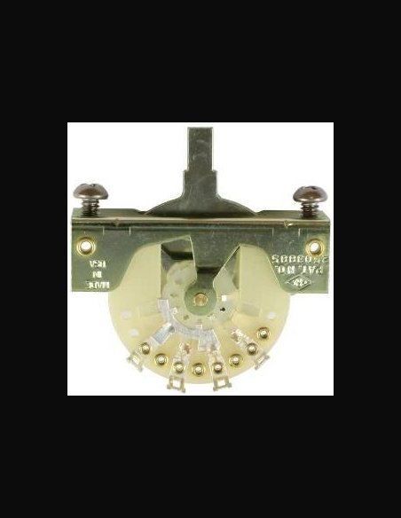 All Parts EP-0075-000 Switch 3 Posizioni con Viti in Acciaio