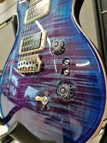 PRS Custom 24 35th Thin Violet Blue Burst