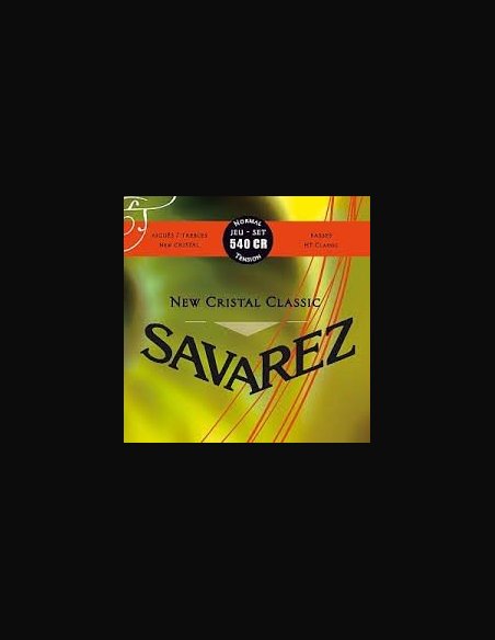 Savarez New Cristal Classic 540CR Muta Corde Chitarra Classica