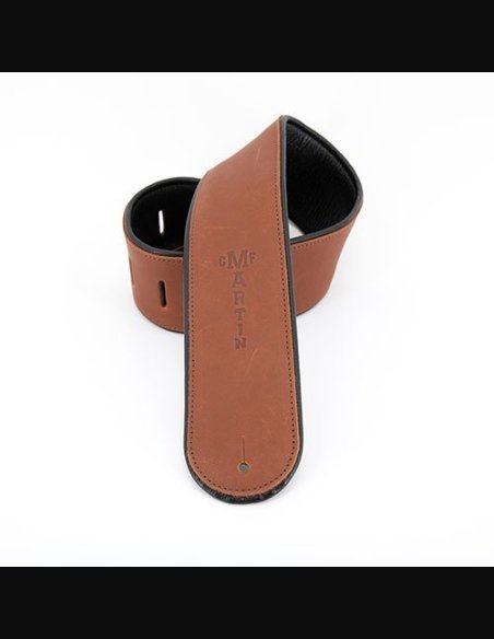 Martin Strap Rolled Ball Glove Leather Brown