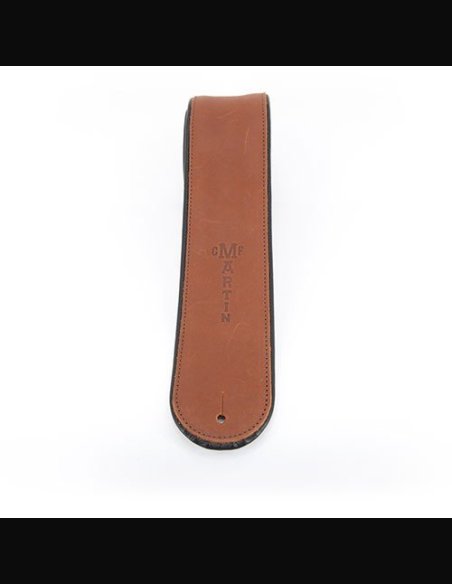 Martin Strap Rolled Ball Glove Leather Brown