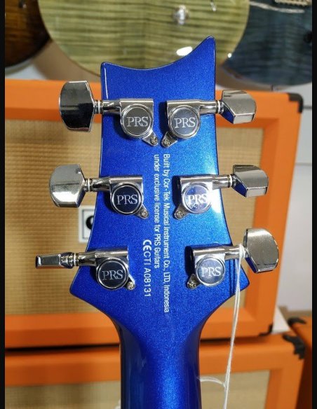 PRS SE Standard STD24 Birds Metallic Royal Blue 2018