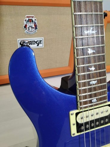 PRS SE Standard STD24 Birds Metallic Royal Blue 2018