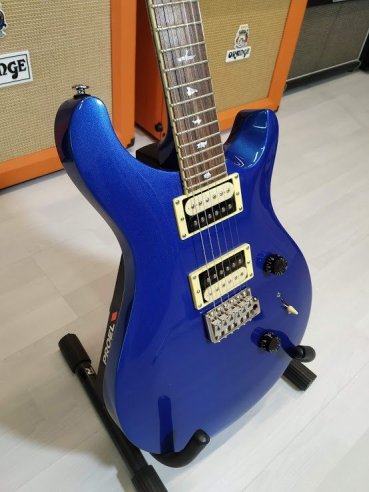 PRS SE Standard STD24 Birds Metallic Royal Blue 2018