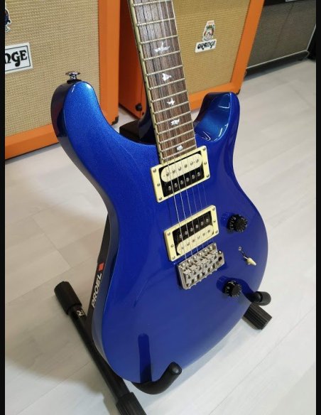 PRS SE Standard STD24 Birds Metallic Royal Blue 2018