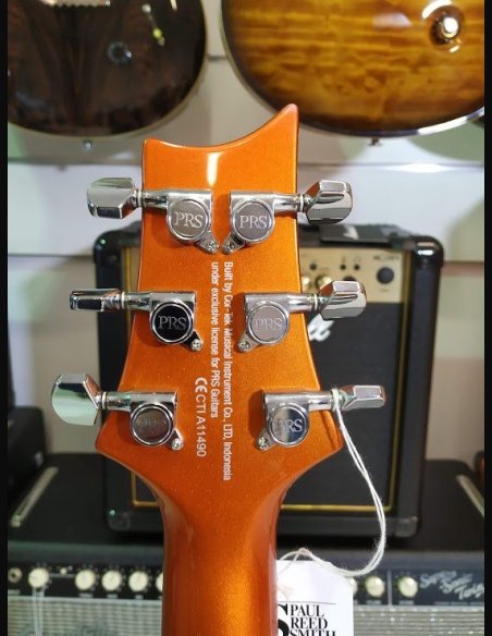 PRS SE Standard STD24 Birds Metallic Orange 2018