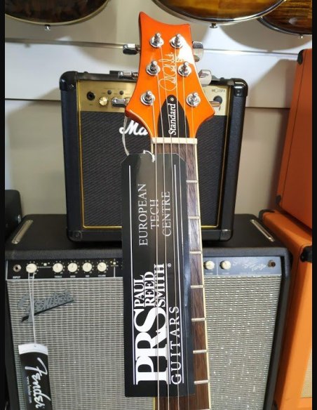 PRS SE Standard STD24 Birds Metallic Orange 2018