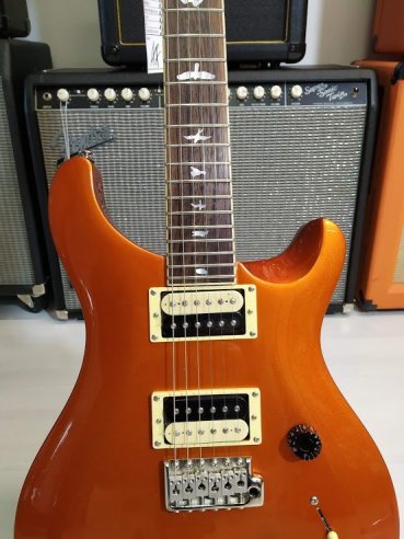 PRS SE Standard STD24 Birds Metallic Orange 2018