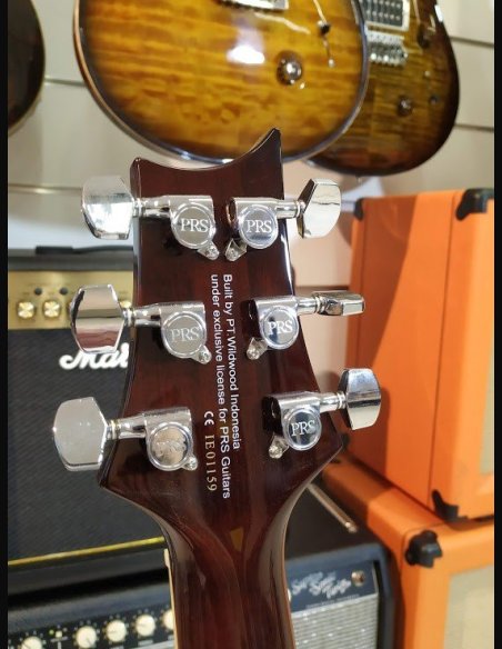 PRS SE Standard STD24 Birds Tobacco Sunburst 2018