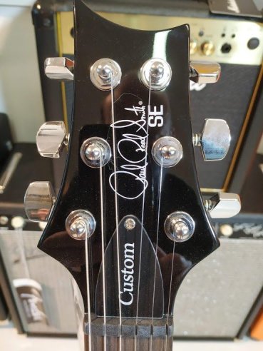 PRS SE Custom 24 Birds TR3WB WhaleBlue 2018