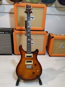 PRS SE Custom 24 Birds TR3WB Tobacco Sunburst 85/15 2