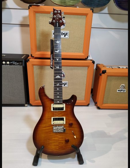PRS SE Custom 24 Birds TR3WB Tobacco Sunburst 85/15