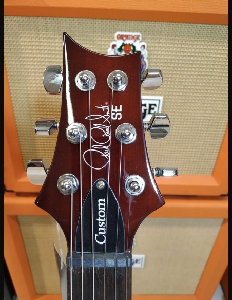 PRS SE Custom 24 Birds TR3WB Tobacco Sunburst 85/15