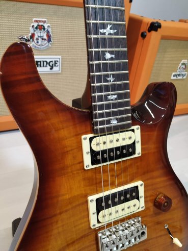 PRS SE Custom 24 Birds TR3WB Tobacco Sunburst 85/15
