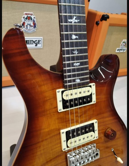 PRS SE Custom 24 Birds TR3WB Tobacco Sunburst 85/15