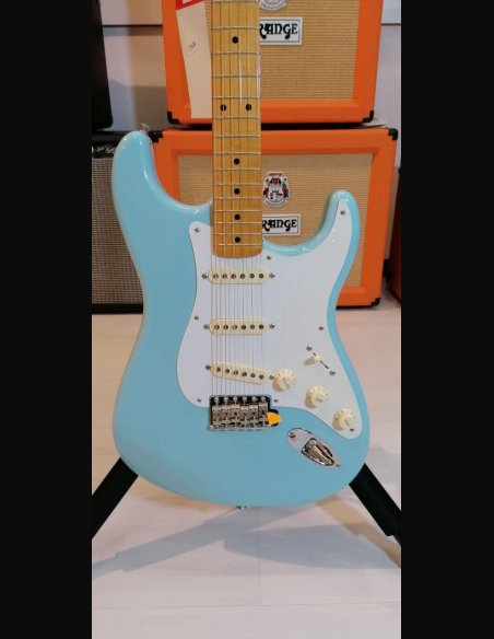 Fender Classic Series '50 Stratocaster Maple Fingerboard Daphe Blue c/bag