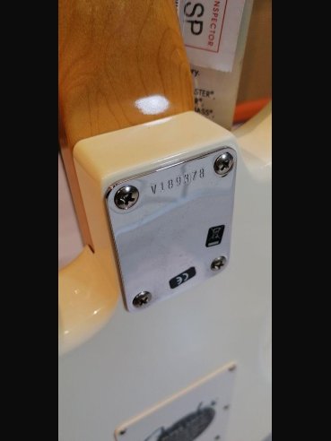 Fender American Vintage '62 Olympic White