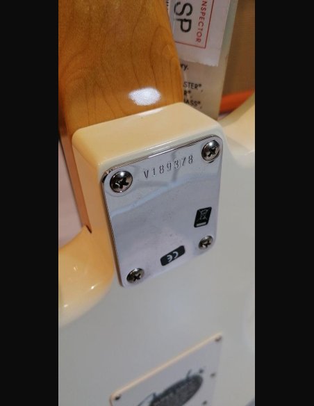 Fender American Vintage '62 Olympic White