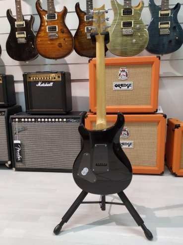 PRS SE Custom 24 Quilted Maple Neck Vintage Black Gold Burst