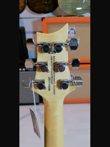 PRS SE Custom 24 Vintage Quilted Maple Neck Whale Blue