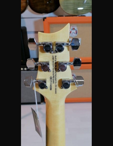 PRS SE Custom 24 Vintage Quilted Maple Neck Whale Blue