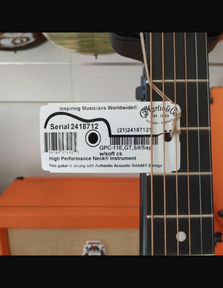 Martin GPC-11E Chitarra Folk Elettrificatal w/soft shell