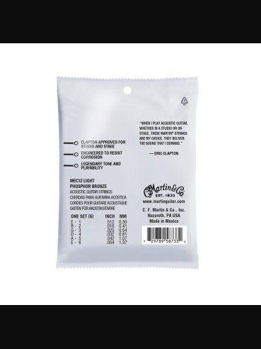 Martin MEC12 Light PH Muta Chitarra Folk