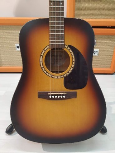 S&P Songsmith Dreadnought Sunburst Chitarra Folk