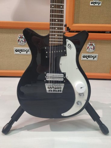 Danelectro 59 Vintage 12 Strings Black Chitarra Elettrica