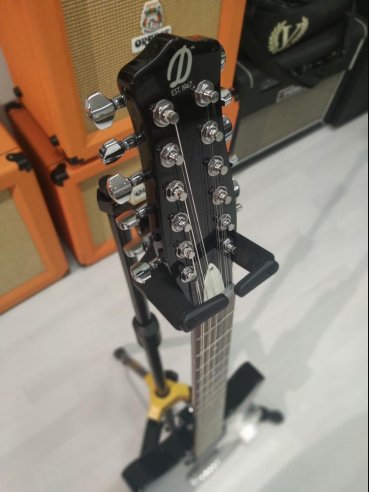 Danelectro 59 Vintage 12 Strings Black Chitarra Elettrica