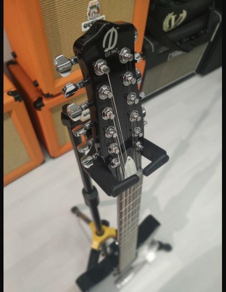 Danelectro 59 Vintage 12 Strings Black Chitarra Elettrica