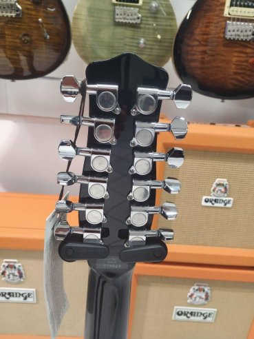 Danelectro 59 Vintage 12 Strings Black Chitarra Elettrica