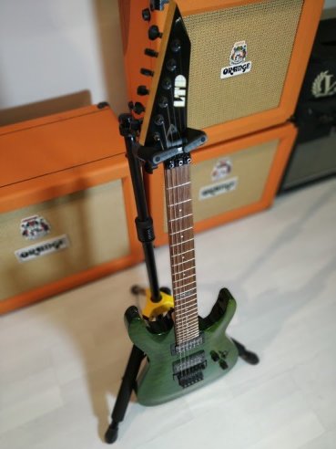 ESP LTD MH100 QM Transpared Green Chitarra Elettrica