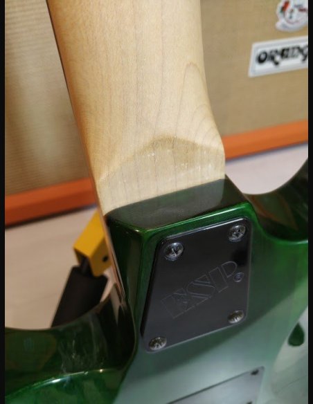 ESP LTD MH100 QM Transpared Green Chitarra Elettrica