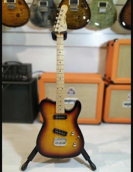 GL Tribute Asat Special Deluxe Carved Top 3 Color Sunburst